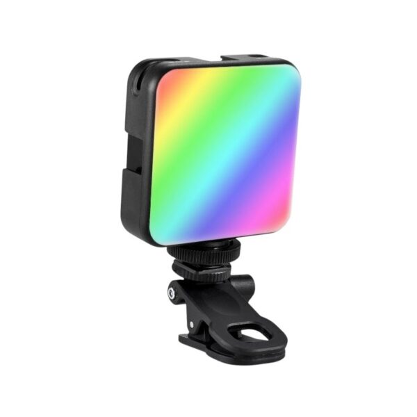 Επαναφορτιζόμενος φακός κάμερας LED - Multicolor - D12S - 812914 - GoodFlix