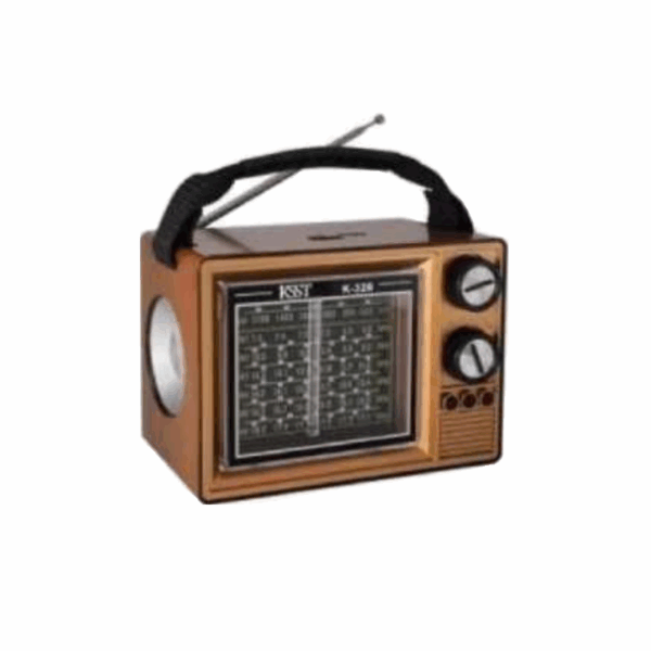 Επαναφορτιζόμενο ραδιόφωνο Retro - K326 - 830067 - GoodFlix