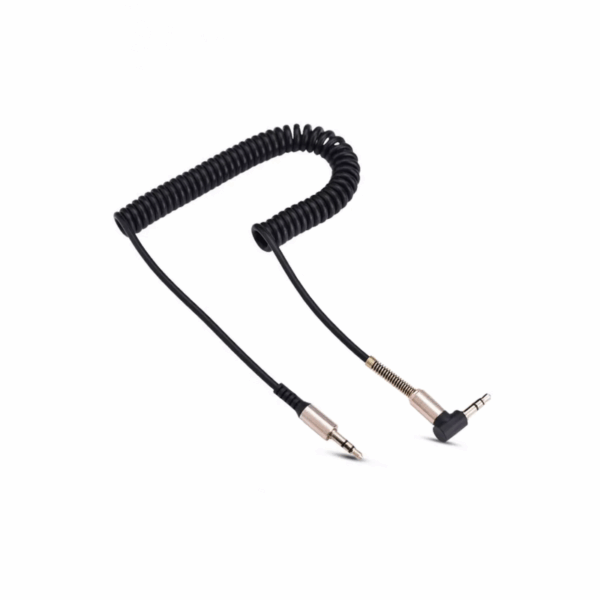Καλώδιο ήχου σπιράλ - ET-AUX23 - Jack 3.5mm - 880165 - Black - GoodFlix