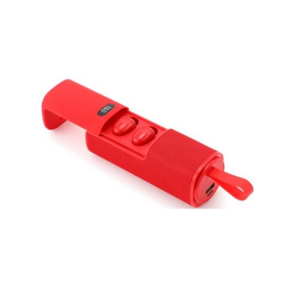 Ασύρματο ηχείο Bluetooth με σετ ακουστικών - TG807 - 883815 - Red - GoodFlix
