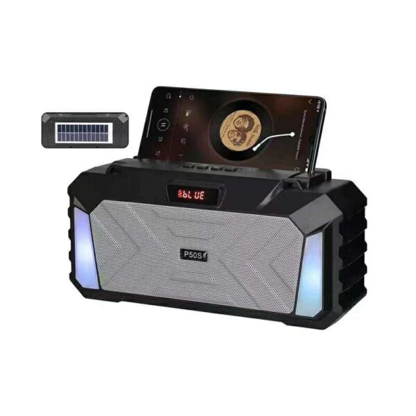 Ασύρματο ηχείο Bluetooth με ηλιακό πάνελ - P50S - 884669 - GoodFlix