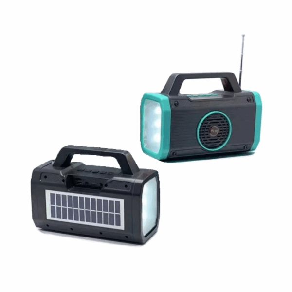 Ασύρματο ηχείο Bluetooth με ηλιακό πάνελ - P418 - 884676 - Light Blue - GoodFlix