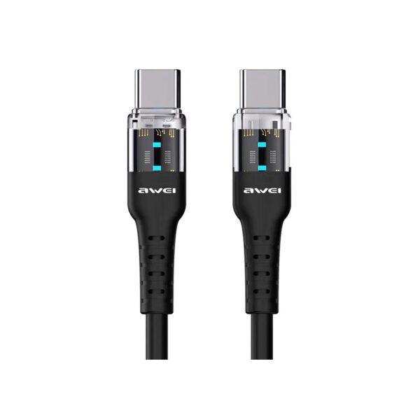 Καλώδιο φόρτισης & data - Type-C σε Type-C - Fast Charge - CL-138T - 60W - AWEI - 887875 - GoodFlix