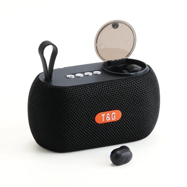 Ασύρματο ηχείο Bluetooth με σετ ακουστικά - TG810 - 889459 - Black - GoodFlix