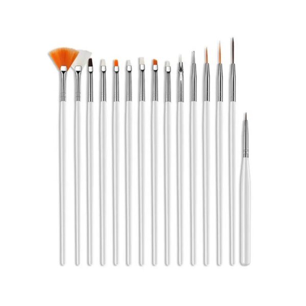 Σετ πινέλα μανικιούρ Nail Art - B272 15 - 15pcs - 910525 - GoodFlix