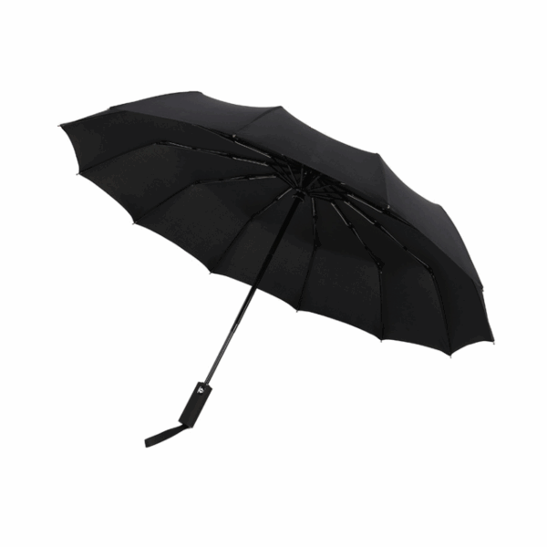 Αυτόματη ομπρέλα σπαστή - 12K - 921645 - Black - GoodFlix