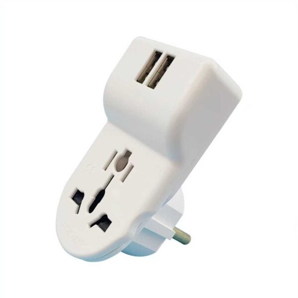 Αντάπτορας πρίζας με 2 θύρες USB - International - RTA09-39 - 939000 - GoodFlix