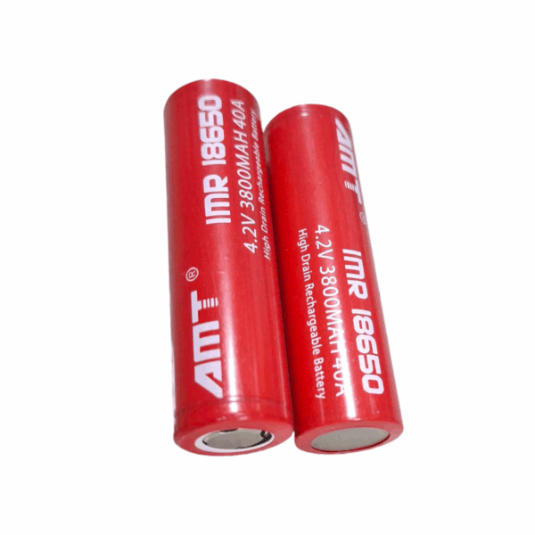 Επαναφορτιζόμενες μπαταρίες 18650 - 4.2V - 3800mah - 2pcs - 946752 - GoodFlix