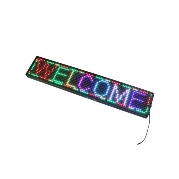 Πινακίδα LED WIFI  - 103x23cm - RGB - 951321 - GoodFlix
