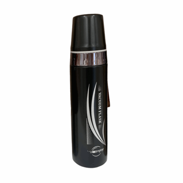 Φορητό παγούρι-θερμός με ποτήρι - 750ml - 954279 - Black - GoodFlix