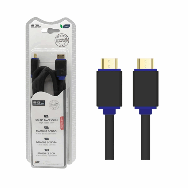 Καλώδιο Mini HDMI - Male/Male - A1592BB - 1.5m - 095561 - GoodFlix