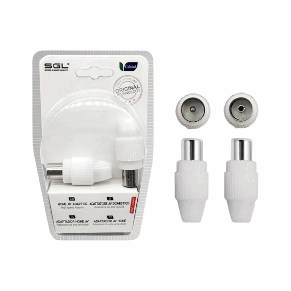 Βύσμα κεραίας TV Coaxial - 1814-2 - 098654 - GoodFlix