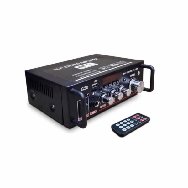 Στερεοφωνικός ραδιοενισχυτής Karaoke – BT-G20 – 991531 - GoodFlix