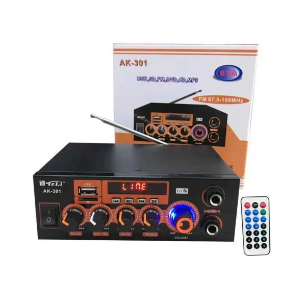 Στερεοφωνικός ραδιοενισχυτής - AK-301 - 993016 - GoodFlix
