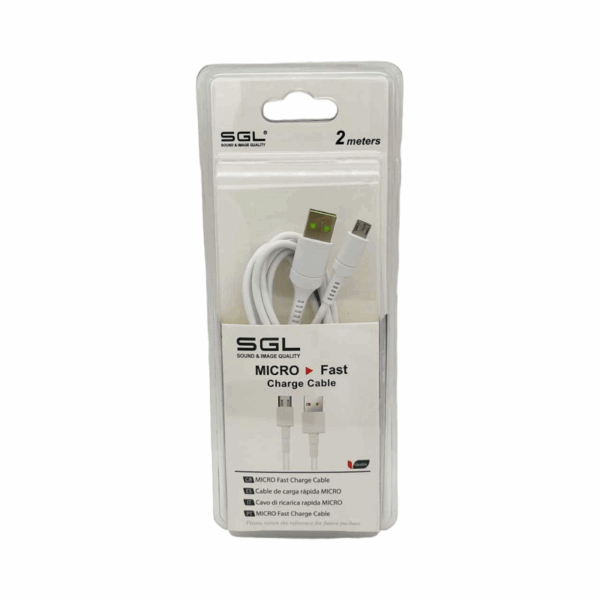 Καλώδιο φόρτισης & data - Micro USB - D13 - 2m - 099323 - GoodFlix