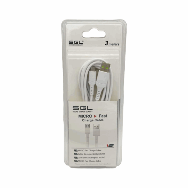 Καλώδιο φόρτισης & data - Micro USB - D13 - 3m - 099330 - GoodFlix