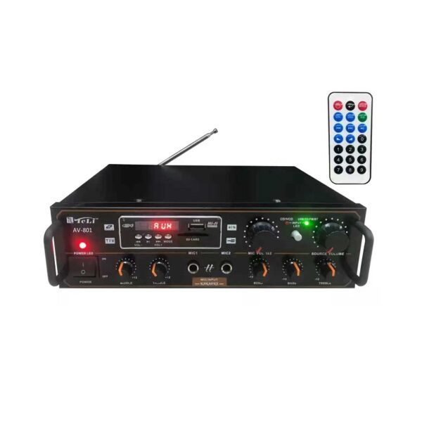 Στερεοφωνικός ραδιοενισχυτής - AK-801 - 998011 - GoodFlix