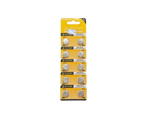 Αλκαλικές μπαταρίες - AG8/391A – 1.55V - 10pcs - 681088 - GoodFlix
