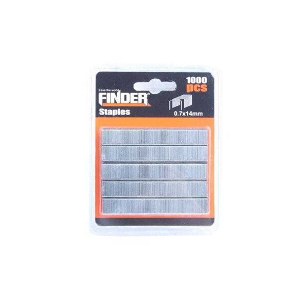 Ανταλλακτικά δίχαλα για καρφωτικό - 1000pcs - 0.7*14mm - Finder - 195261 - GoodFlix