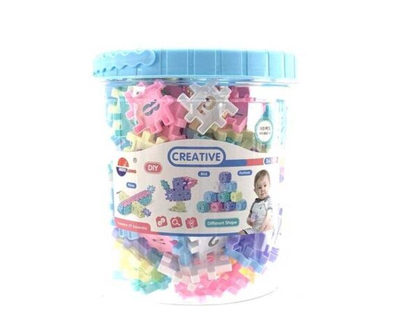 Σετ τουβλάκια κατασκευών DIY - 180pcs - 865-5 - 221648 - GoodFlix