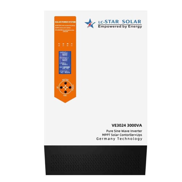 Power Inverter - 24V - 3000VA - 60A - LC-Star Solar - 338006 - GoodFlix