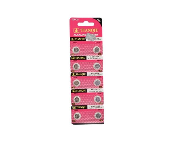 Αλκαλικές μπαταρίες - AG5/393A – 1.55V - 10pcs - 681057 - GoodFlix