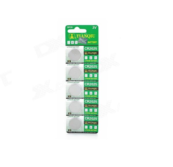 Μπαταρίες - CR2025 - 3V - 5pcs - 682177 - GoodFlix