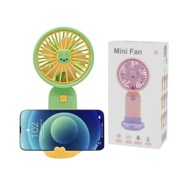Επαναφορτιζόμενος ανεμιστήρας mini  - Sy958B - 033152 - Green - GoodFlix