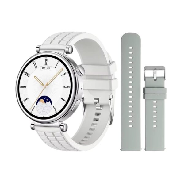 Σετ Smartwatch με 2 λουράκια - Z01 Mini - 064953 - White - GoodFlix