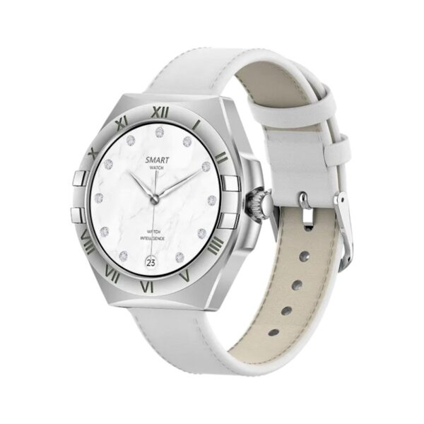 Σετ Smartwatch με 3 λουράκια - LG80 Mini - 065066 - White - GoodFlix