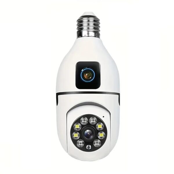 Κάμερα ασφαλείας IP - Dual - Lamp E27 - 080021 - GoodFlix