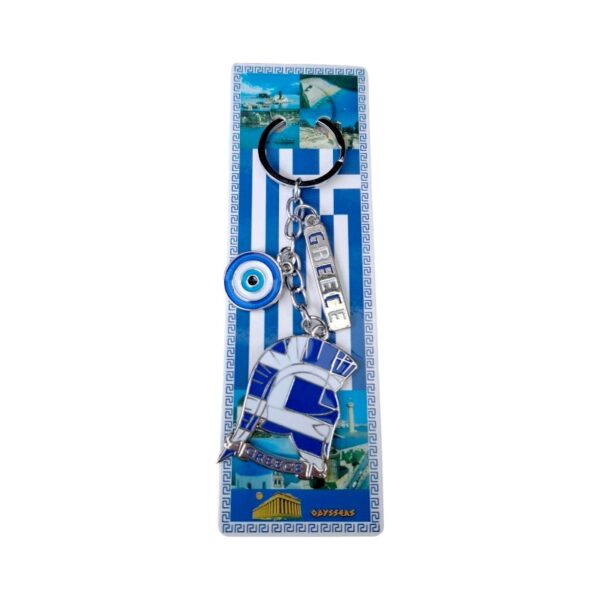 Τουριστικό μπρελόκ Souvenir - Σετ 12pcs - Greece - 127204 - GoodFlix