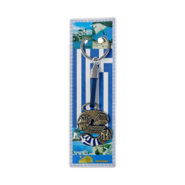 Τουριστικό μπρελόκ Souvenir - Σετ 12pcs - Greece - 127235 - GoodFlix
