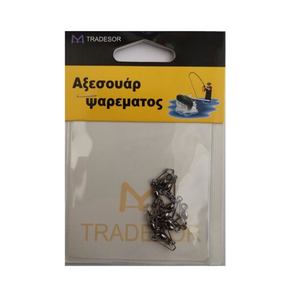 Στριφτάρια με παραμάνα ασφαλείας - No.8 - 10pcs - 830138 - GoodFlix