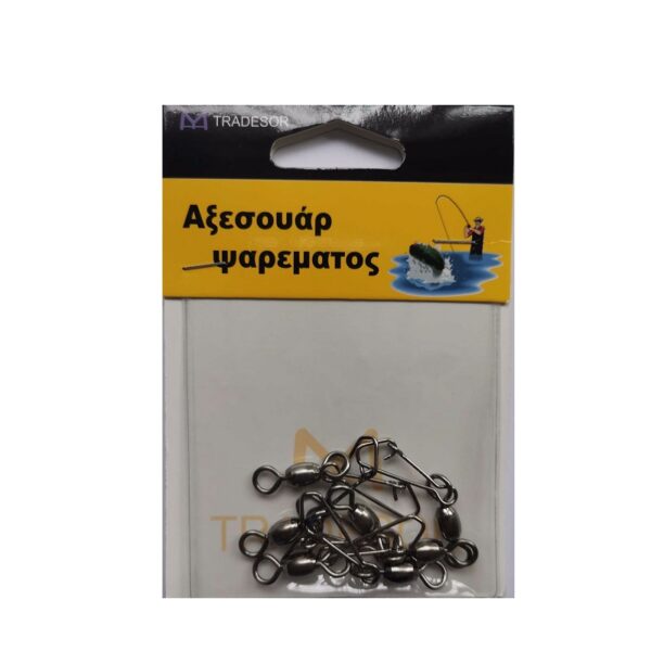 Στριφτάρια με παραμάνα ασφαλείας - No.6 - 10pcs - 830137 - GoodFlix