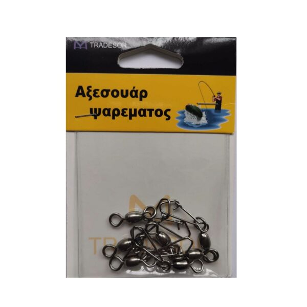 Στριφτάρια με παραμάνα ασφαλείας - No.4 - 10pcs - 830136 - GoodFlix