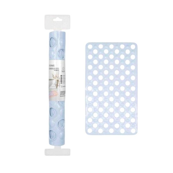 Αντιολισθητικό πατάκι μπάνιου - M0842 - 36x66cm - Light Blue - 21078 - GoodFlix