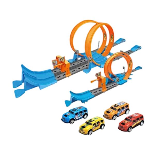 Πίστα αυτοκινητόδρομος - 652-S9 - 40pcs - 215715 - GoodFlix