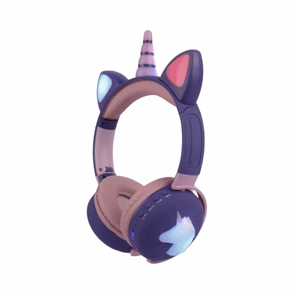 Ασύρματα ακουστικά - Unicorn Headphones - ME17 - 258606 - Purple - GoodFlix
