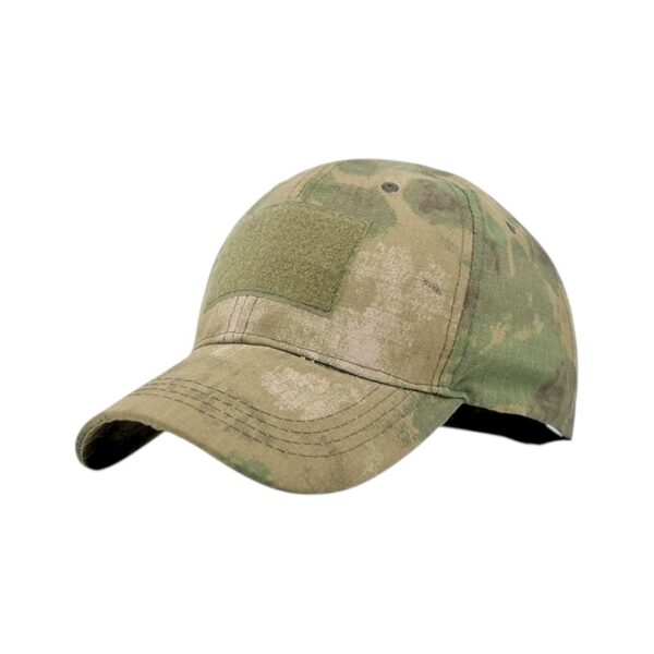 Ανδρικό καπέλο jockey στρατιωτικού τύπου - M02 - 270607 - Green/Beige - GoodFlix