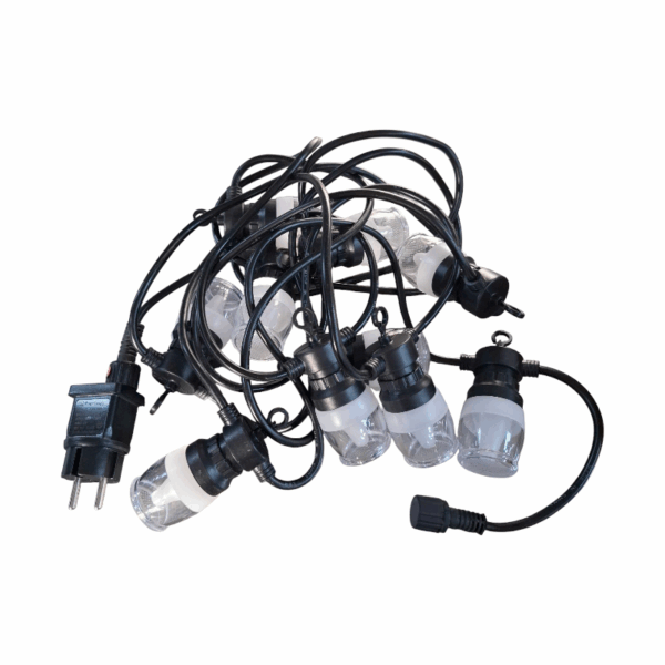 Γιρλάντα φωτισμού LED εξωτερικού χώρου - 5m - 10pcs - 272378 - RGB - GoodFlix