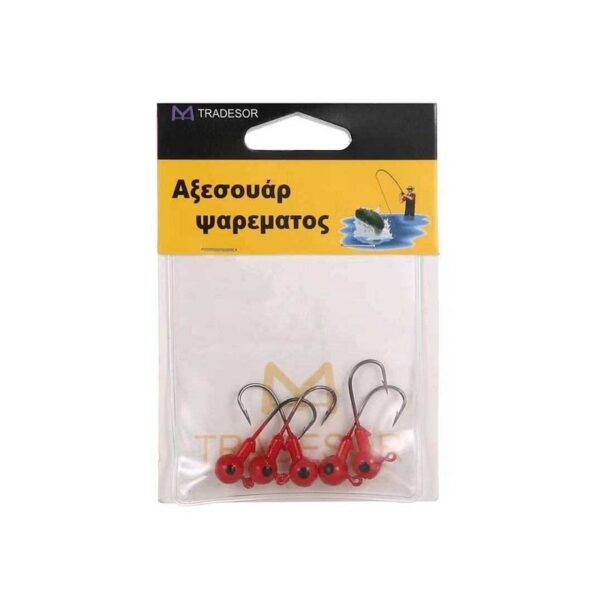 Μολυβοκεφαλές με αγκίστρι - 2gr - 6pcs - 830183 - GoodFlix