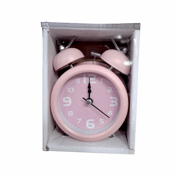 Επιτραπέζιο ρολόι - Ξυπνητήρι - 3301-9 - 330195 - Pink - GoodFlix