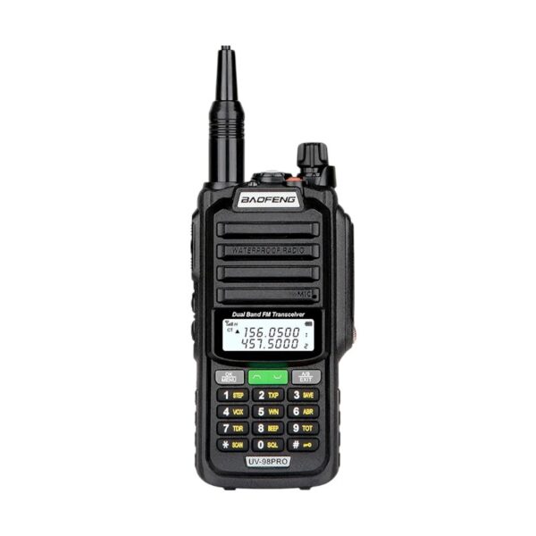 Φορητός πομποδέκτης UHF/VHF - UV98 PRO - Baofeng - 402987 - Black - GoodFlix