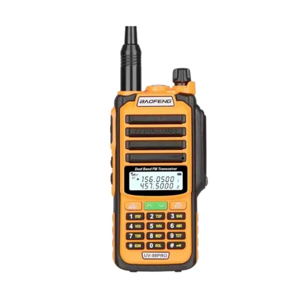 Φορητός πομποδέκτης UHF/VHF - UV98 PRO - Baofeng - 402987 - Orange - GoodFlix