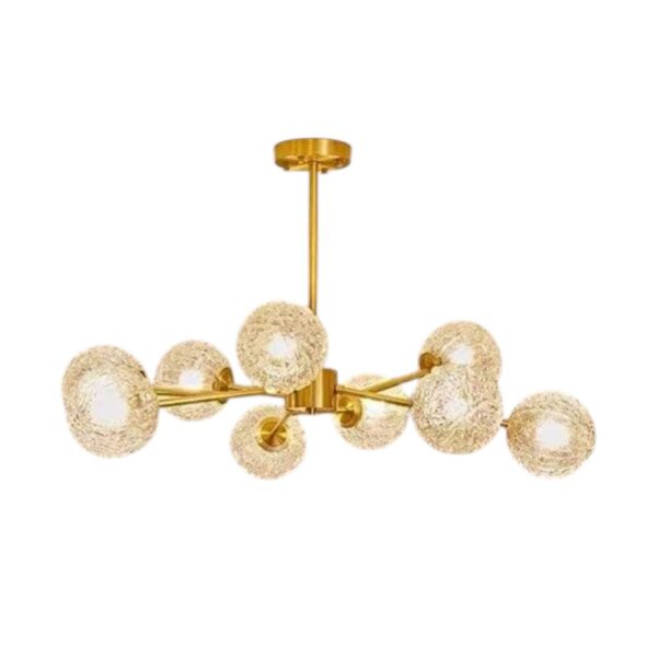 Φωτιστικό οροφής LED - 9644-9 - Gold - 431354 - GoodFlix