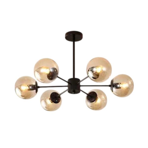 Φωτιστικό οροφής LED - 50148-6 - Black - 431392 - GoodFlix