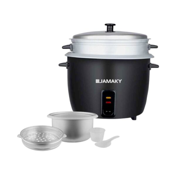 Ηλεκτρικός μάγειρας ρυζιού - Rice Cooker - JMK7501 - Black - 501025 - GoodFlix