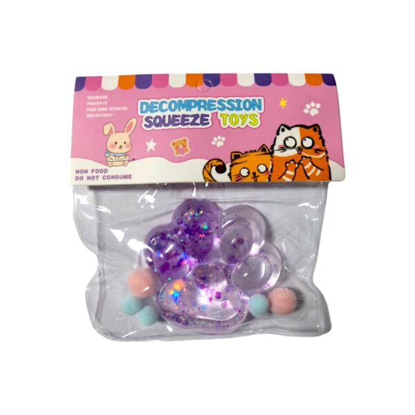 Πατούσα Antistress Squishy - Σετ 16pcs - GA524-4 - 652440 - GoodFlix