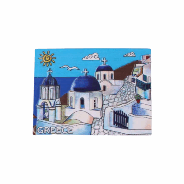 Tουριστικό μαγνητάκι Souvenir – Σετ 12pcs - Resin Magnet - Greece - 678324 - GoodFlix